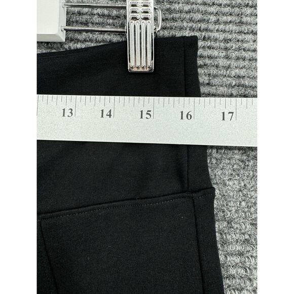 Spanx Pants Womens 1X Black High Rise Skinny Shaping Stretch Ponte Knit Assets - Picture 2 of 8